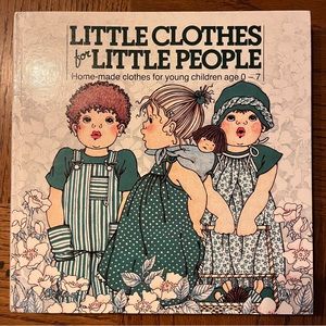 Vintage (1988)- book: LITTLE CLOTHES for LITTLE PEOPLE